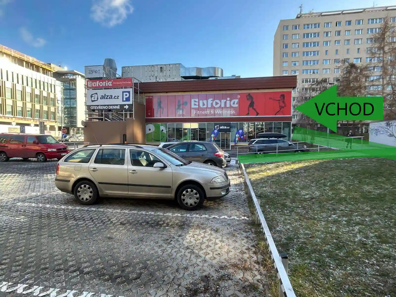 Parkoviště Euforie Pankrác